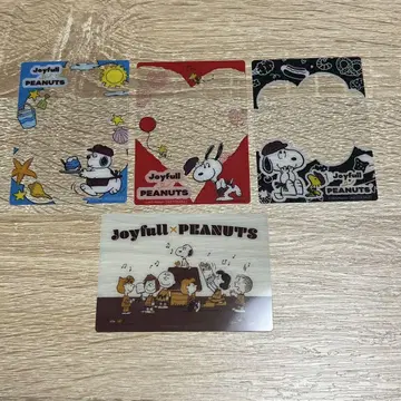 조이풀 스누피 클리어 카드 PEANUTS