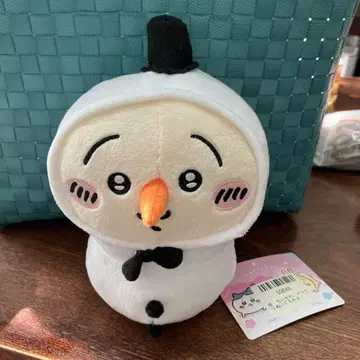 치이카와 눈사람 봉제 인형 약 15cm 정도