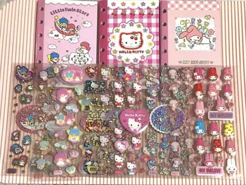 완판템 산리오 골라줘 씰 스티커 키티 마이멜로디 키키라라