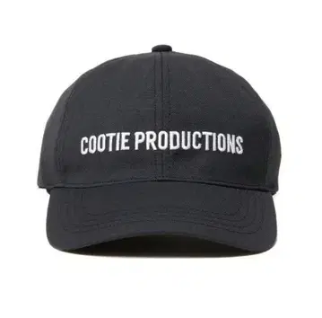 COOTIE Dry Tech Ox 6 Panel Cap 블랙 x 화이트