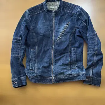 AVIREX TYPE BLUE 데님 라이더 재킷 M