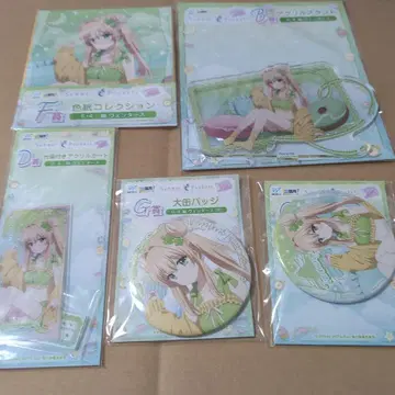 SummerPockets Web 복권 G상 츠무기 벤더스 대형 캔뱃지