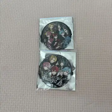 Knight A 집합 캔뱃지 2개 세트