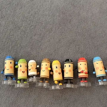 크레용의 검정 크레용 가챠 묶음 판매
