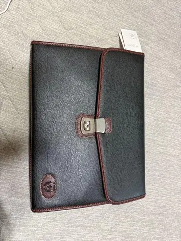일본제 가죽 클러치백 블랙