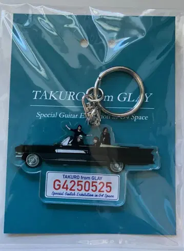 GLAY G4 Space 아크릴 키링 캐딜락 TAKURO