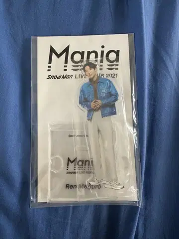 Snow Man 메구로 렌 아크릴 스탠드 ~Mania 2021~