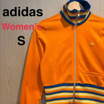 아디다스 오리지널 트랙 자켓 여성용 S 오렌지