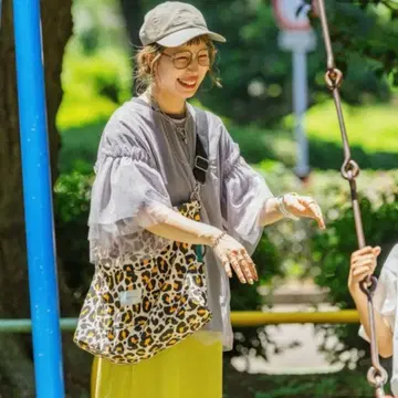 렙심 미와타라 기획 멀티 백 레오파드