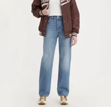 RIBCAGE 청바지 미디엄 인디고 Levi's 데님 28