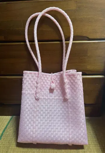 mekearisa gummy bag M pink perl