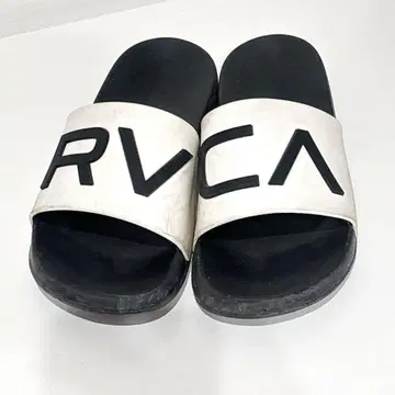 RVCA 샤워 샌들 화이트 블랙 27cm 남성용 루카