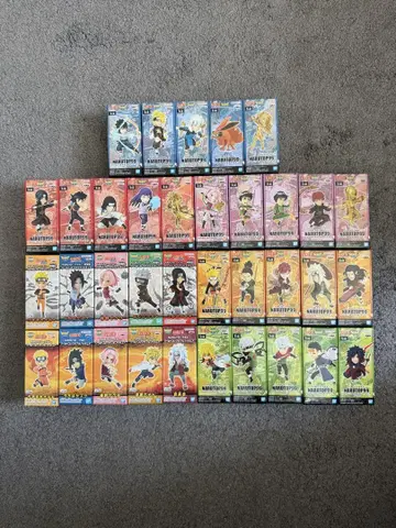 NARUTO 나루토 월드 컬렉션 미개봉 35체 컴프 세트