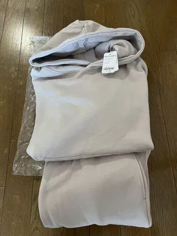 최종 가격! 택 포함 피치 존 로고 후디 셋업 라벤더