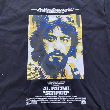 알 파치노 Serpico T셔츠 L 사이즈