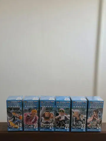 월드 컬렉션 원피스 피규어 대해적백경 4 세트 판매