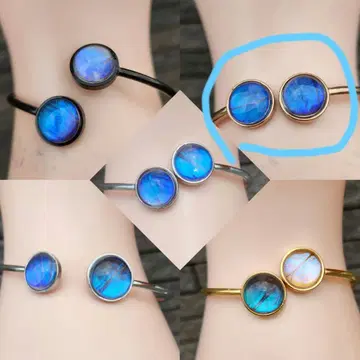 숲의 보석! 모르포 나비 뱅글