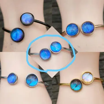 숲의 보석! 몰포나비 뱅글