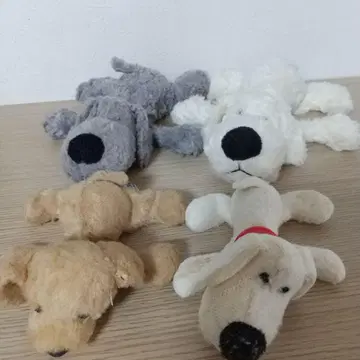 como&ray 강아지 루크 봉제 인형 세트