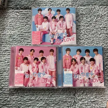 나니와단시 첫사랑 LOVE 초회 한정판 1, 2 일반ver 세트