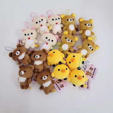 리락쿠마 코리락쿠마 밴딩 끈 포함 마스코트 봉제 인형