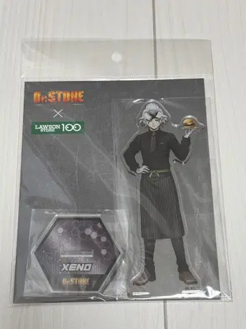 Dr.STONE 제노 로손100 콜라보 아크릴 스탠드