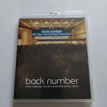 back number All Our - 투어 2017 Blu-ray