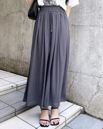 INGNI 조젯 이지 스칸츠 차콜 그레이