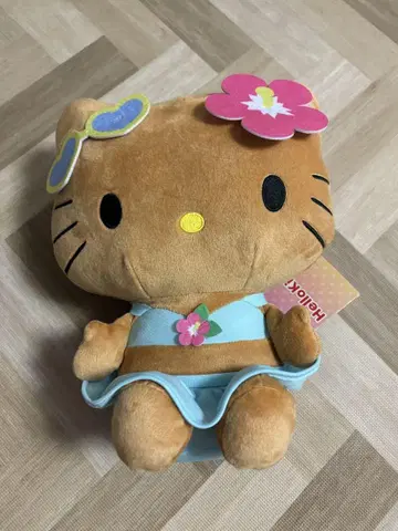 햇볕에 탄 키티 봉제인형 갸루 헬로키티