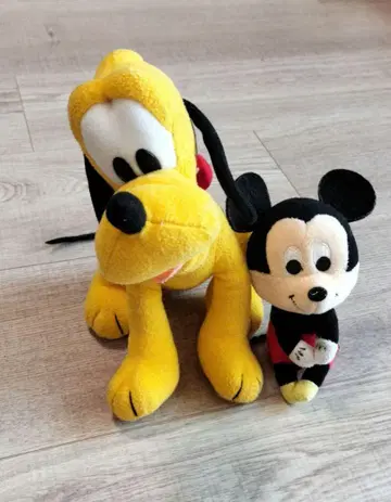 플루토 미키마우스 봉제 인형 세트