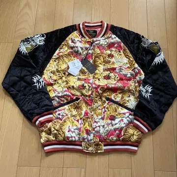 HOUSTON RAYON SOUVENIR JACKET 백호 수베니어