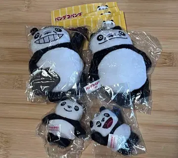 팬더 코팬더 봉제 인형 볼 체인 가챠가챠 캡슐 토이 컴플리트 세트