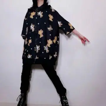 NieR HALF ZIP PARKA [ 곰 인형옷 NieR 짱 ]