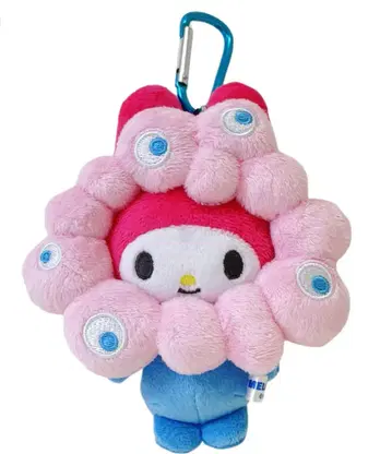 만박 회장 한정 마이멜로디 먝먝 산리오 카라비너 키링 봉제 인형
