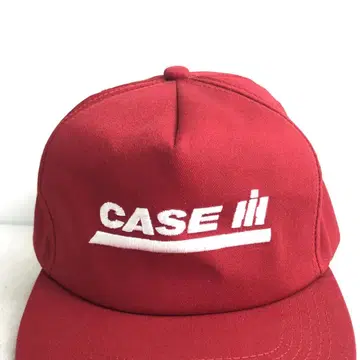 [ 미국제 ] US 바잉 캡 트래커 캡 자수 CASE iH 빨간색
