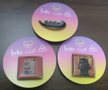 hide 핀즈 캡슐 60th Anniversary 3개 세트