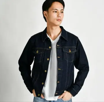 스트레치 데님 자켓 RED wego BROWNY