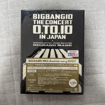 BIGBANG 0.TO.10 IN JAPAN DVD CD