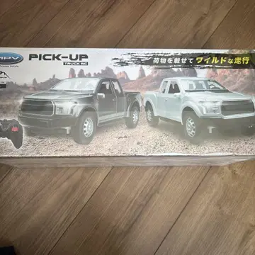 1/12 RC 픽업 카 트랙 블랙 컬러 리모컨 포함