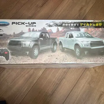 1/12 RC 픽업 카 트랙 블랙 컬러 리모컨 포함