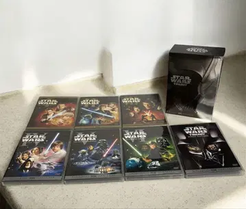 영화 star wars 스타 워즈 6장 +1장 DVD 세트