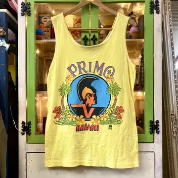 70년대 빈티지 탱크탑 PRIMO HAWAII 하와이 M