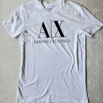 ARMANI EXCHANGE 아르마니 익스체인지 XS 티셔츠 화이트