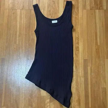 DRIES VAN NOTEN 비대칭 탱크탑