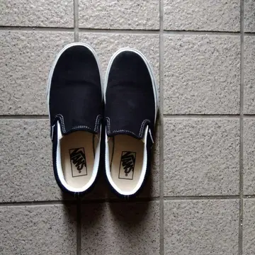 Vans 슬립온 블랙 22.5cm US 4H