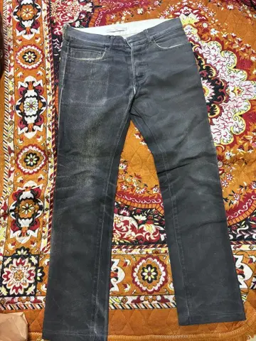 다크 그레이 슬림핏 데님 N4