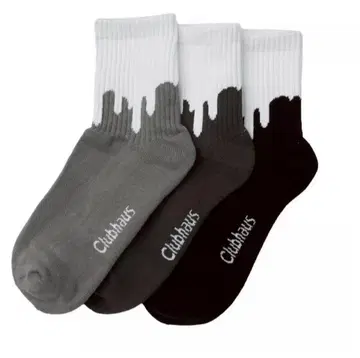 Clubhaus Drip Socks 3족 세트