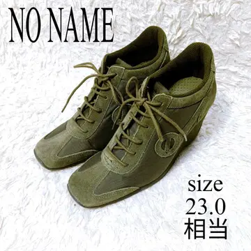 NO NAME 노네임 스니커즈 웨지솔 스퀘어토 36