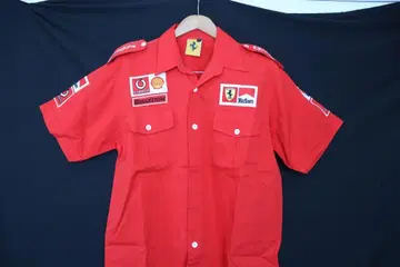 [레어] Ferrari F1 팀 셔츠 반팔 공식 라이선스 L 사이즈