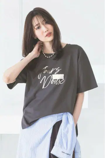 새상품 글로벌 워크 리치 클린 프린트 T 반팔 스미크로 M